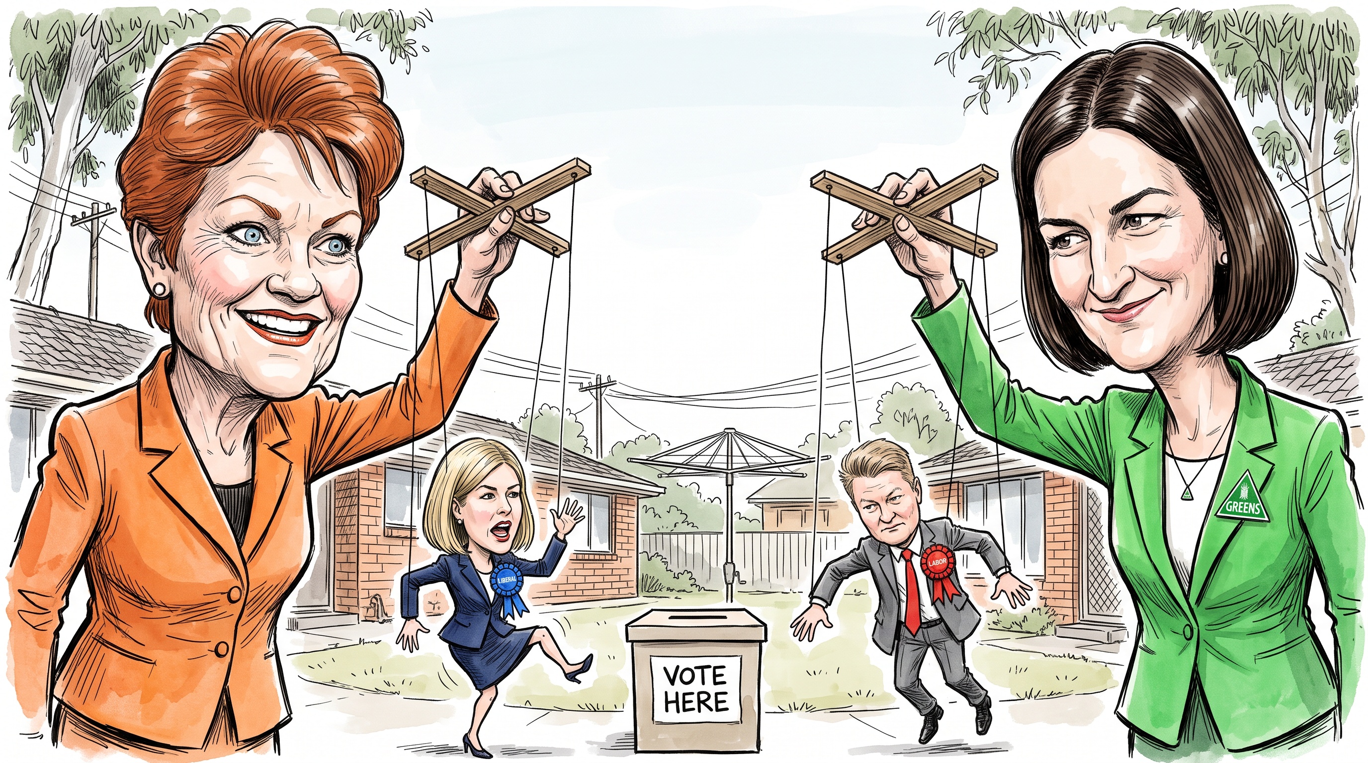 To get rid of Labor in November, it looks like we need Pauline